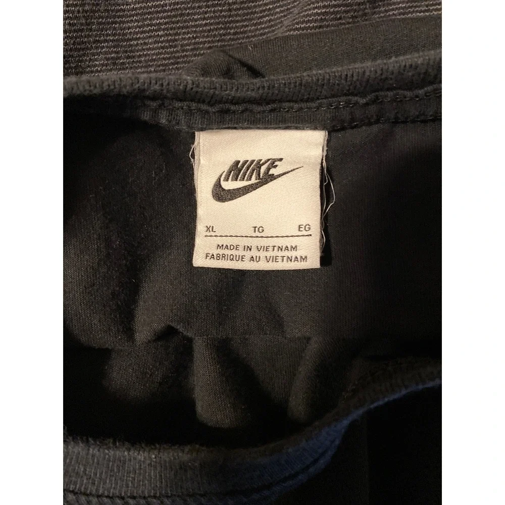 Nike Girls Sportswear Futura Logo T-Shirt Dress BlackWhite Kids XL Pocketed 0173